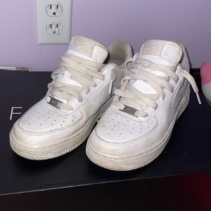White Air Force ones